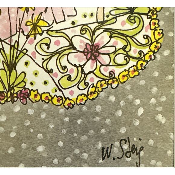 Framed 1986 The New Yorker Magazine Cover January 13 William Steig - Picture 2 of 3